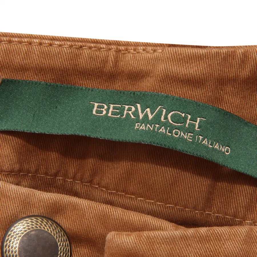 6193AU PANTALONE 5 TASCHE UOMO BERWICH MAN TROUSERS