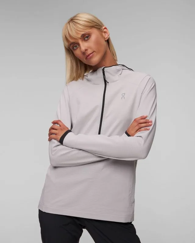 Bluza damska z kapturem On Running Pace Hoodie 1WE30010561-glacier