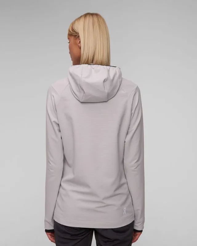 Bluza damska z kapturem On Running Pace Hoodie 1WE30010561-glacier