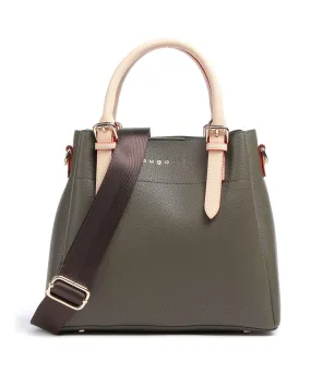  Bugatti Ella Borsa a mano pelle sintetica verde-oliva  