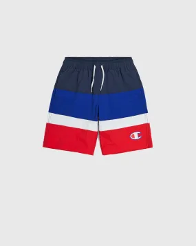 Champion Costume da Bagno Back to the Beach Blu Bambino