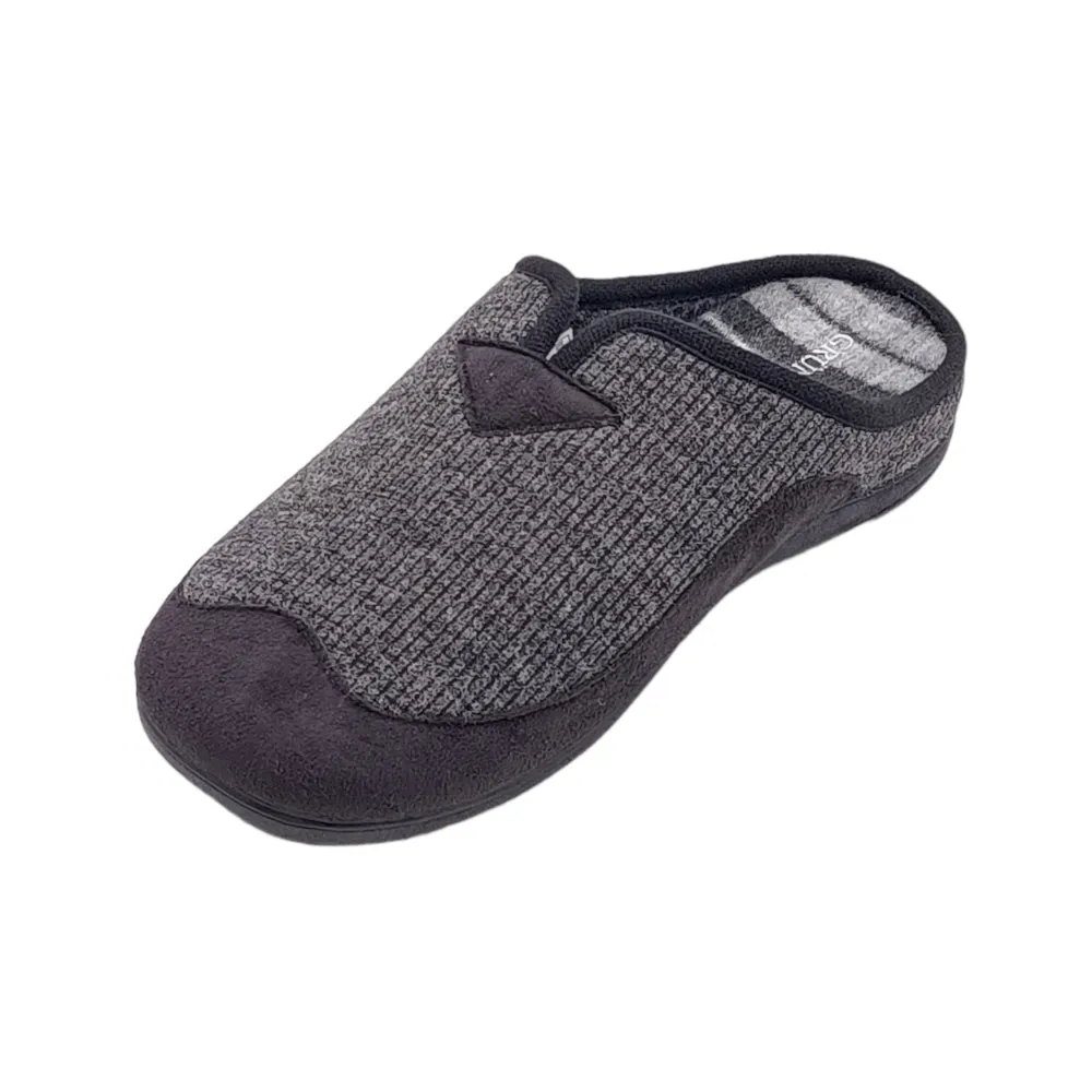 ciabatta uomo feltro ci2665 b2gafo 222 nero grunland