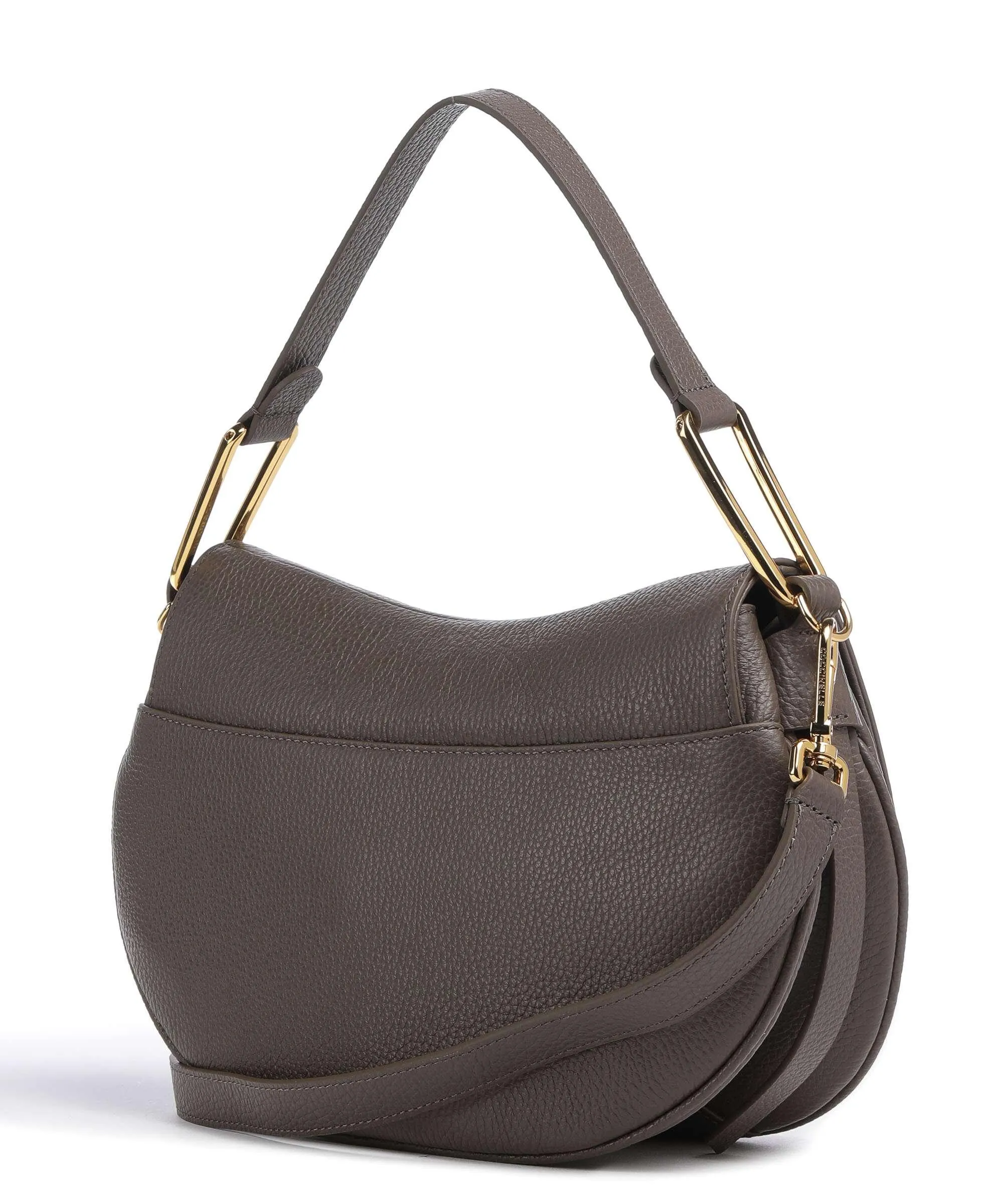  Coccinelle Magie Soft Borsa a spalla pelle di vacchetta grana marrone scuro  