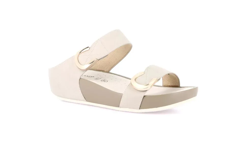 Grunland CI2577 ciabatta super ammortizzante DIRA beige