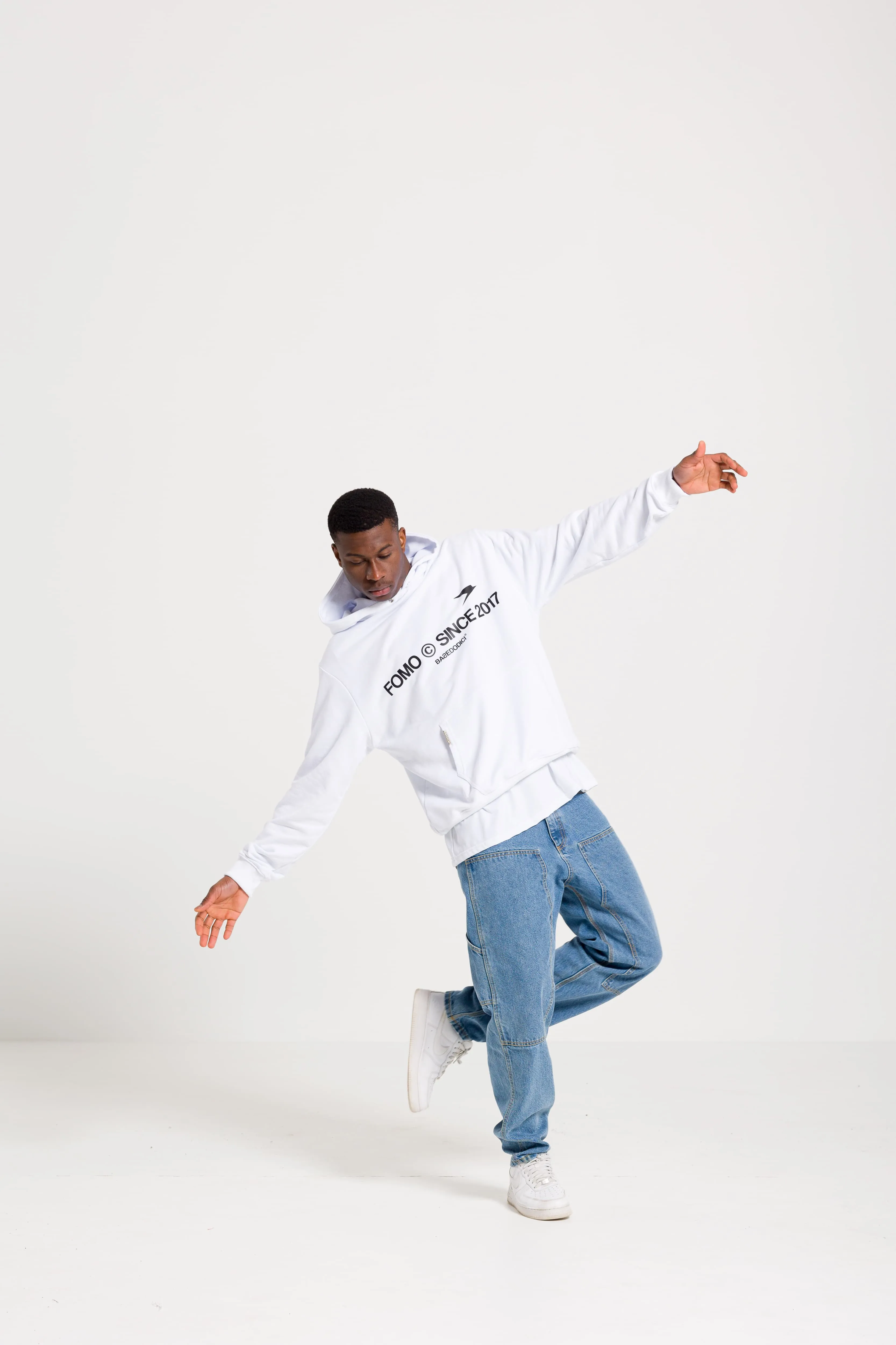 Hoodie FOMO Since2017 White