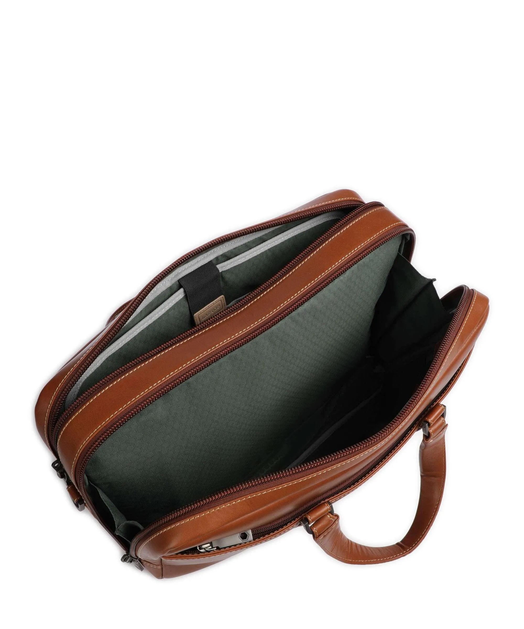  Jekyll & Hide Montana Cartella 15″ pelle di vacchetta finemente grana marrone  