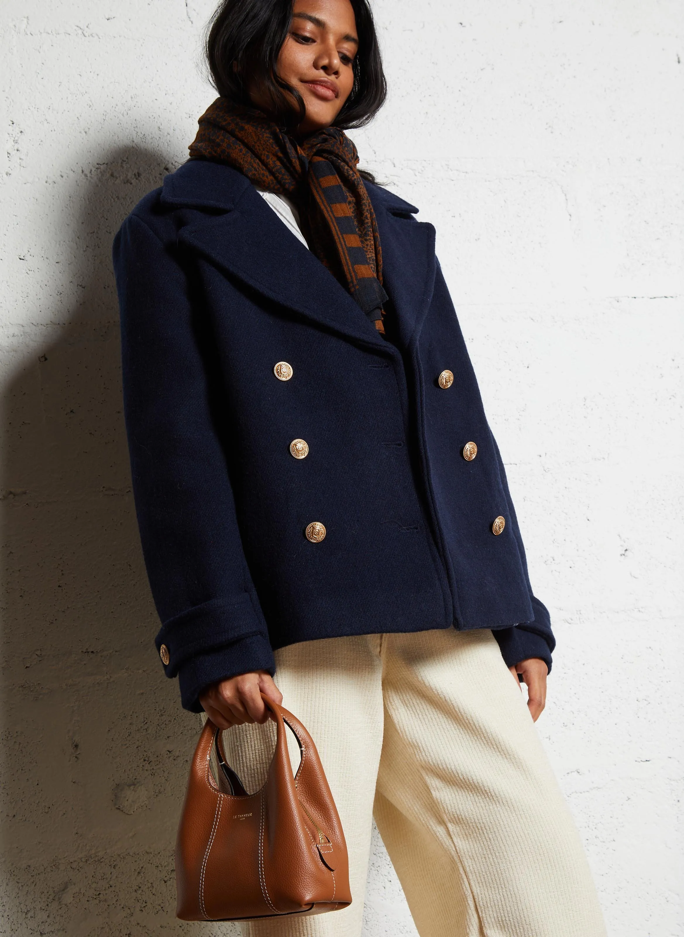  LE TANNEUR   JULIETTE - Mini borsa a mano in pelle | Marrone