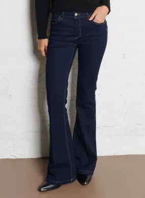  LIU JO   Jeans flare in misto cotone | Blu