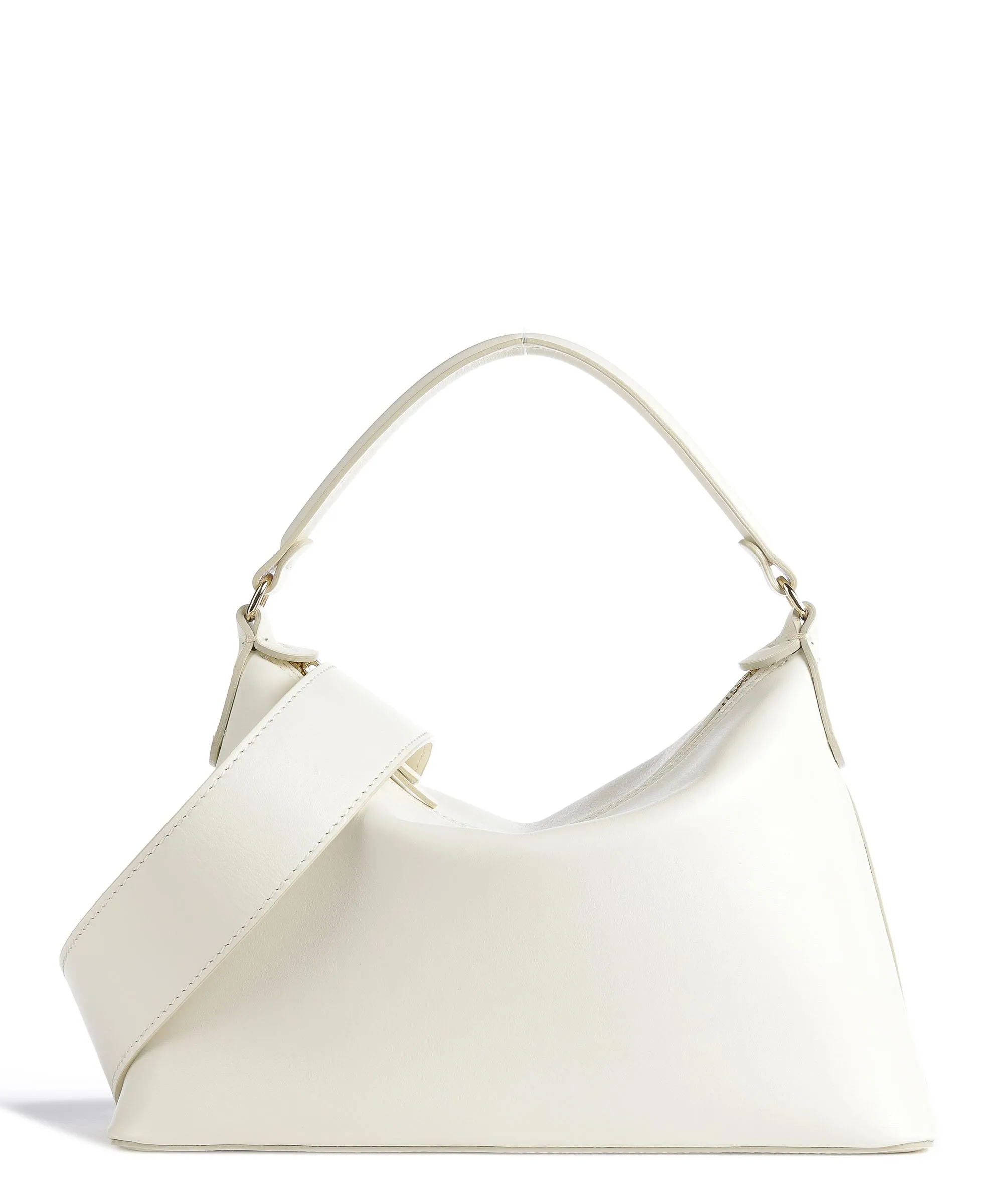  Liu Jo Leonie Hanne Borsa hobo pelle a grana fine avorio  