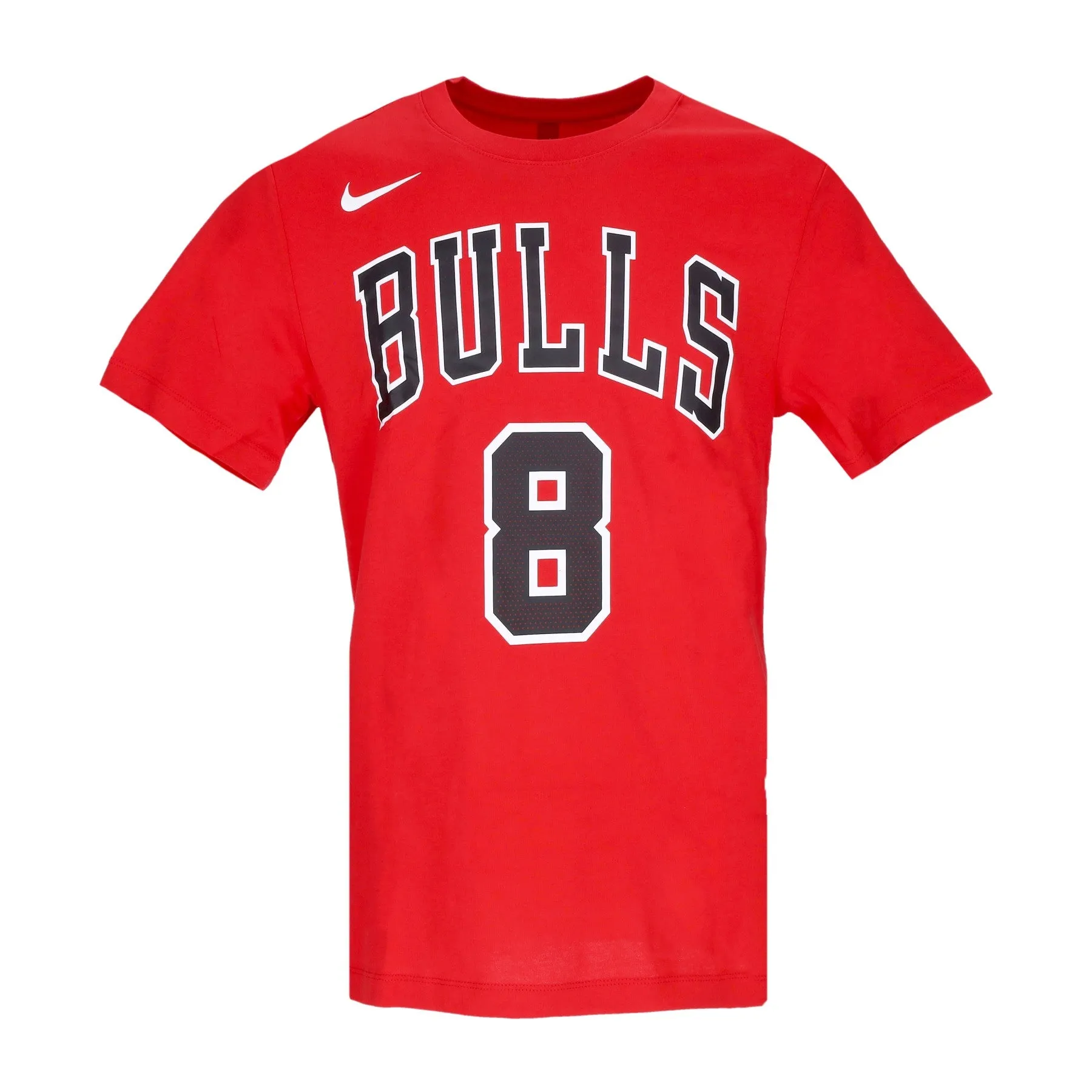 Maglietta Uomo Nba Essential Tee No 8 Zach Lavine Chibul University Red