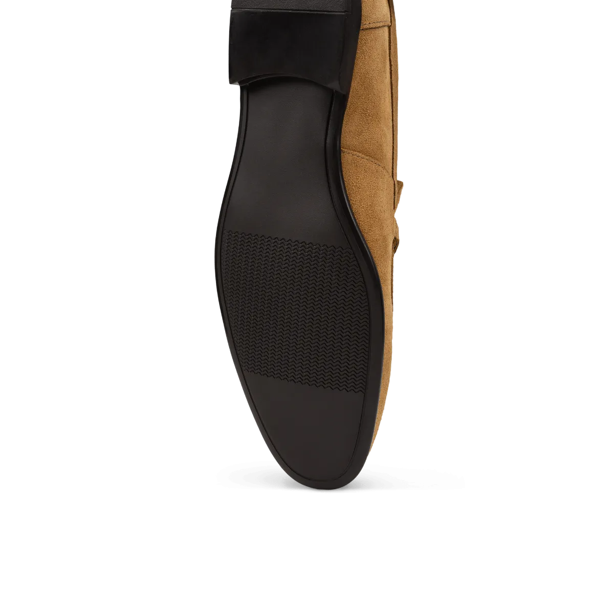Mocassino con morsetto ocra