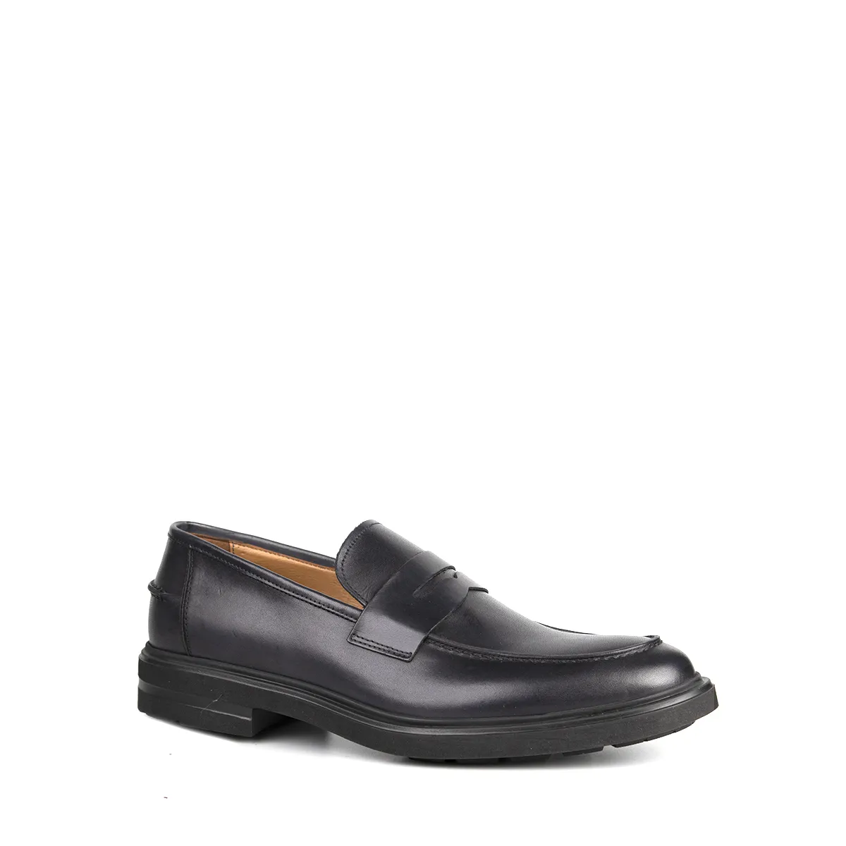   Mocassino Uomo in Pelle, Fondo gomma ROGALS723P