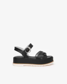 Nero Giardini E410740D sandali donna in pelle nero