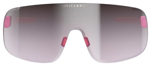 Occhiali Poc Elicit rosa traslucido/argento a specchio
