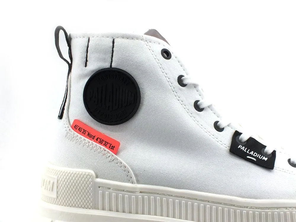 PALLADIUM Revolt Hi Tx Anfibio Carrarmato Bianco 97242-127