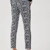 Pantalone animalier con applicazioni LIU JO
