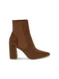 Polacco Steve Madden REESA MICROSUEDE BROWN in micro e camoscio marrone