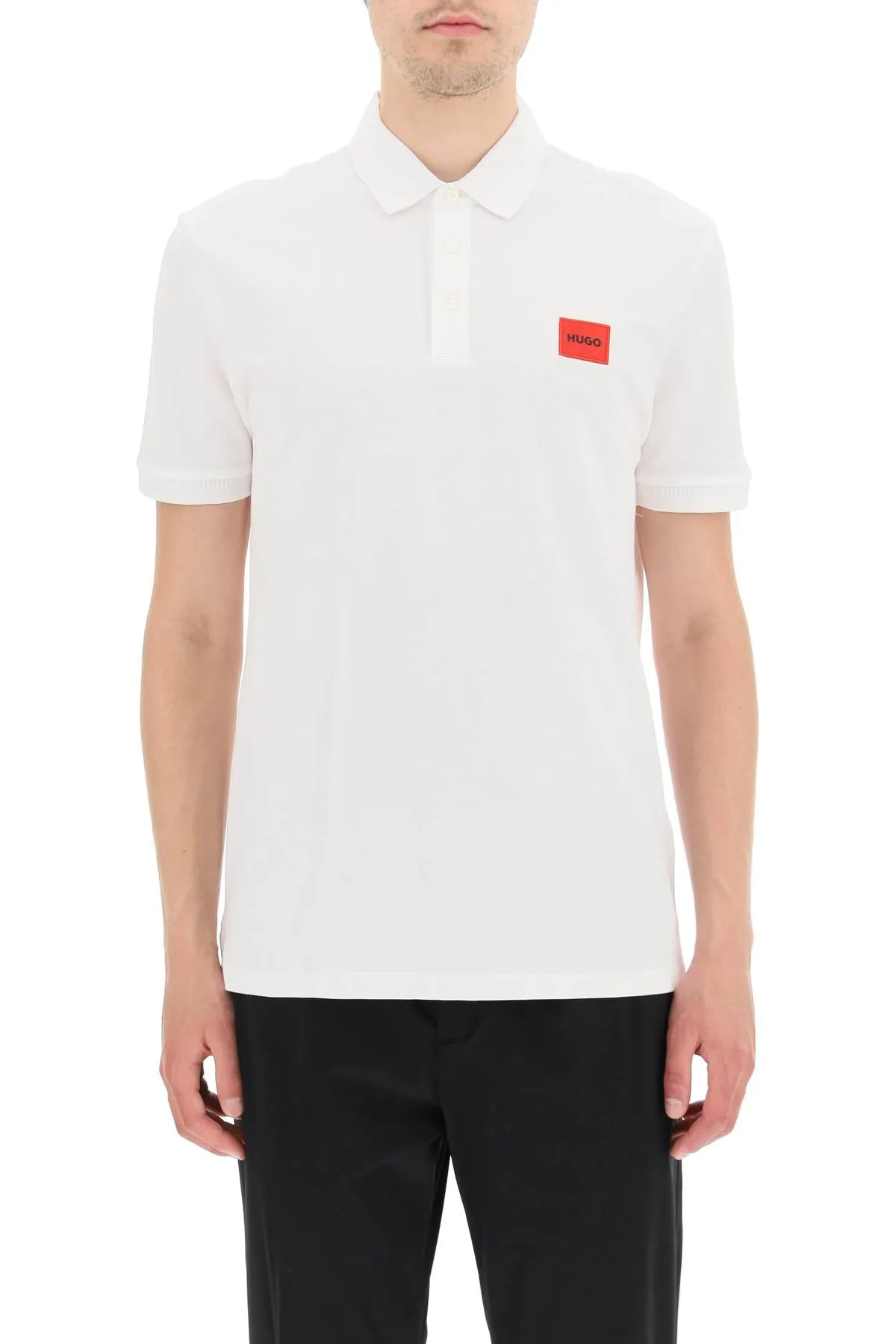 Polo Con Patch Logo
