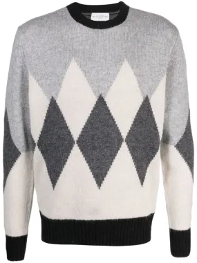 Pullover a rombi