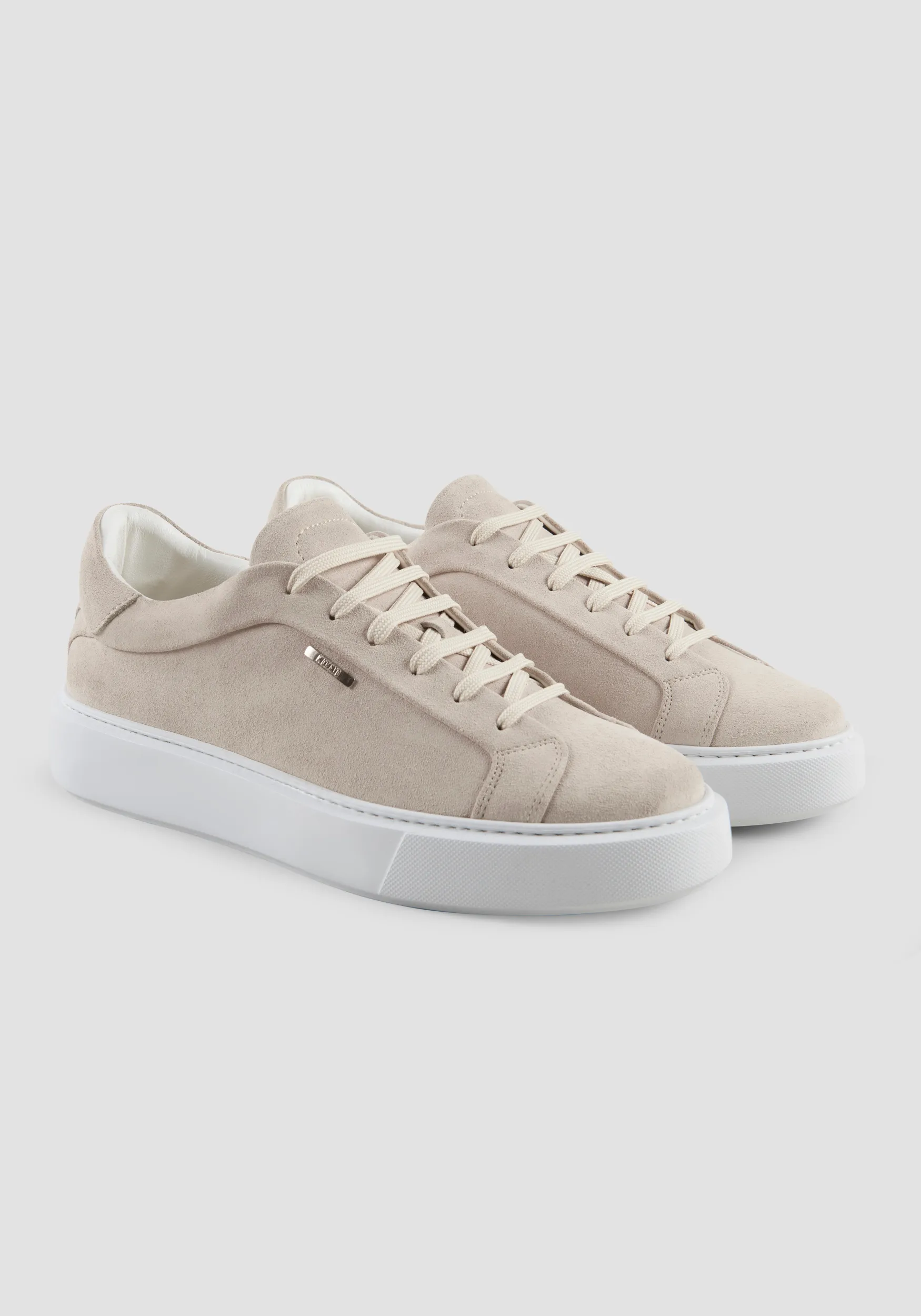 SNEAKER BASSA “ARTEM” IN SUEDE TINTA UNITA