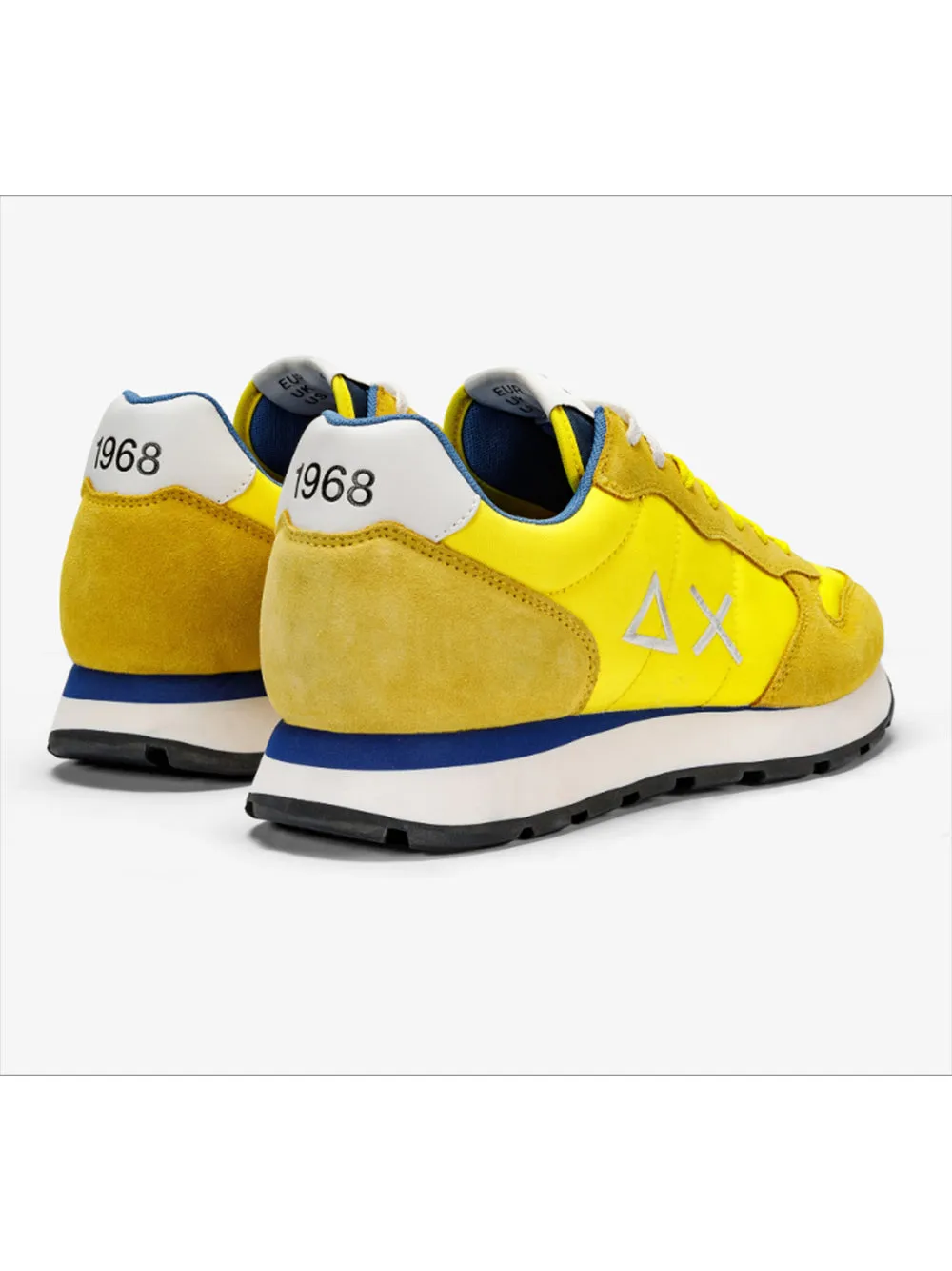 Sneakers Sun68 Tom Solid Nylon giallo bianco blu