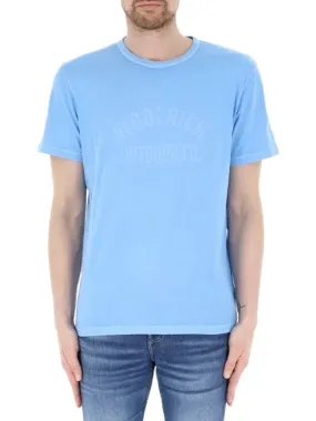 T-shirt Uomo woolrich cfwote0127mrut3708-30050 Light Garment Dyed Shirt