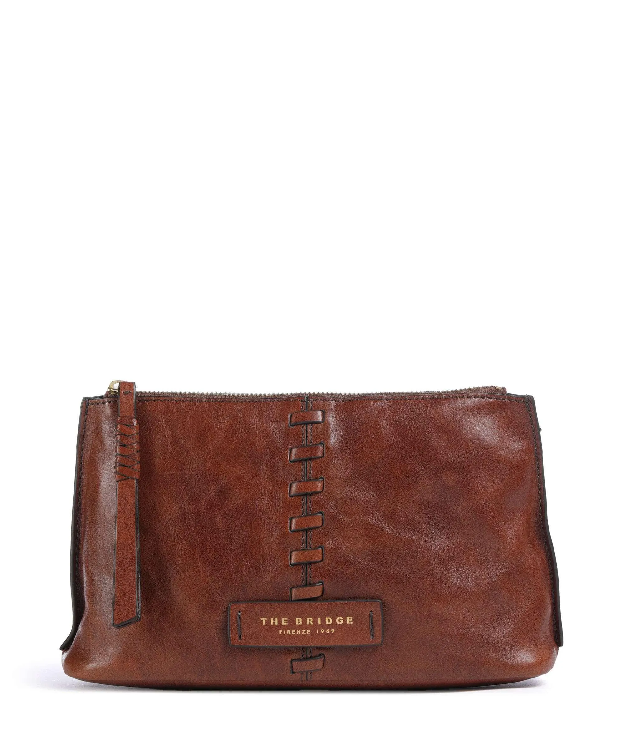  The Bridge Febe Wow Pochette trucchi marrone 28 cm  