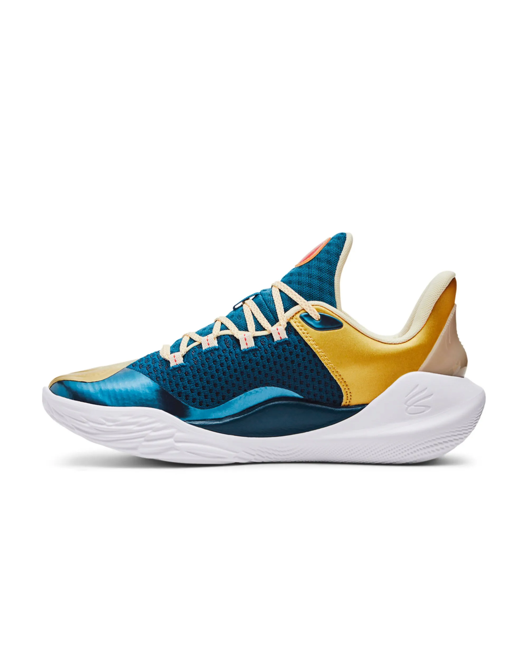 Under Armour Curry 11 Champion Mindset Blu e Oro Uomo