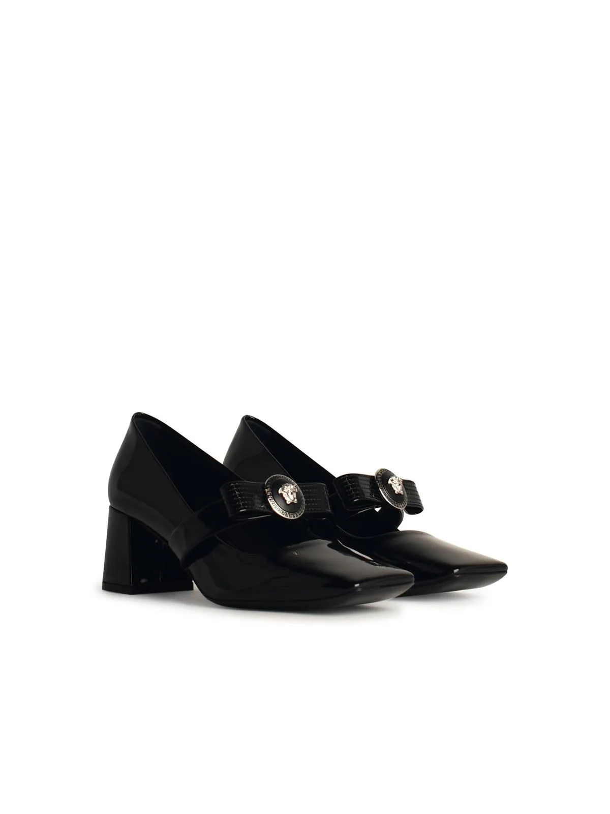 Versace Black Lear décollètè